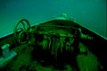 sunken boat interior1980s 1990s A4 Photo Print