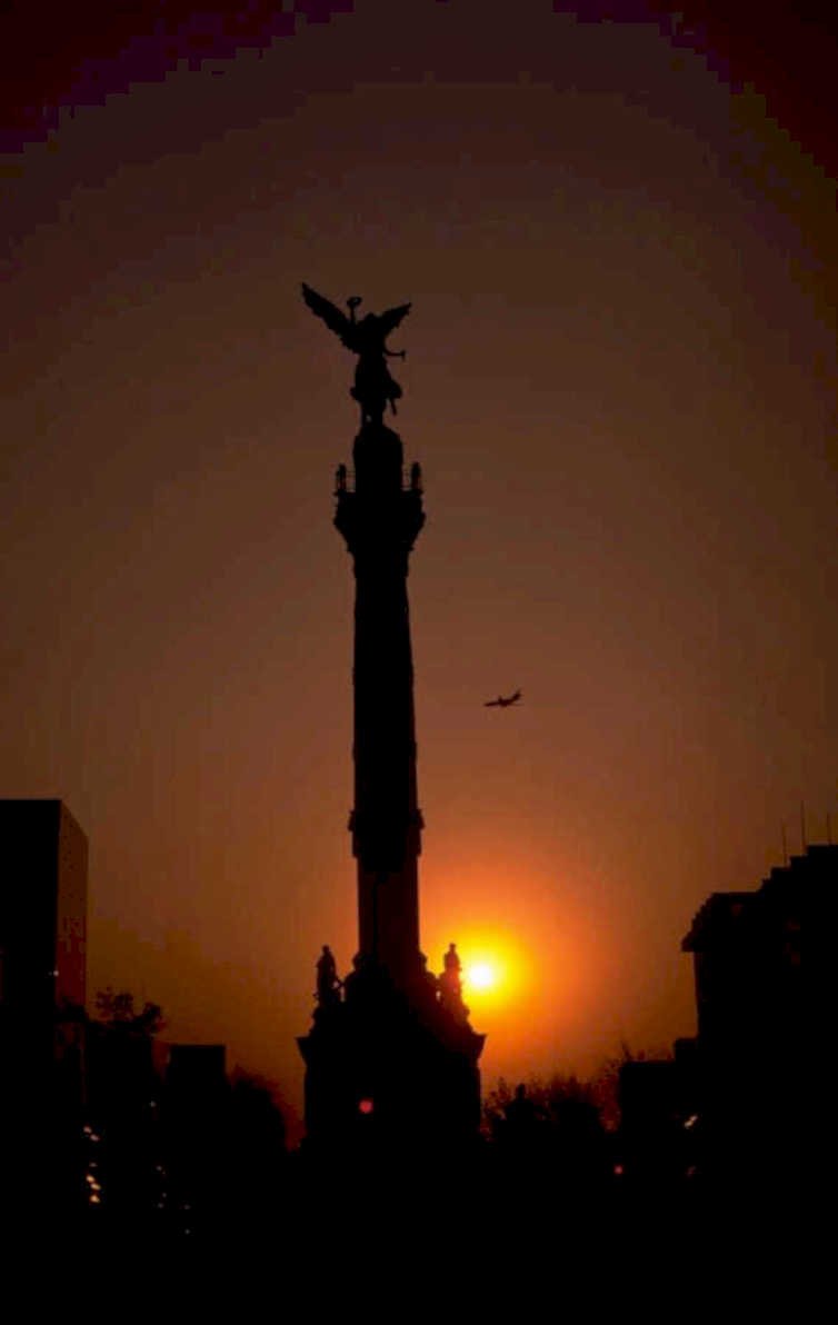 sunset angel city 1980s 1990s A4 Photo Print