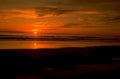 sunset beach golden 1 1980s 1990s A4 Photo Print