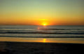 sunset beach golden 1 Vintage A4 Photo Print