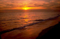 sunset beach golden 4 1980s 1990s A4 Photo Print