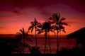 sunset beach maui 1980s 1990s A4 Photo Print