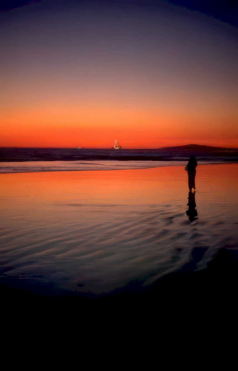 sunset beach silhouette GIGA 2