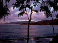 sunset beach silhouette1980s 1990s A4 Photo Print 42