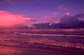 sunset beach sky 2 1980s 1990s A4 Photo Print 42