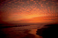 sunset beach sky 3 1980s 1990s A4 Photo Print