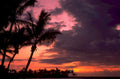 sunset beach sky 6 1980s 1990s A4 Photo Print