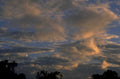 sunset clouds everglades 1980s 1990s A4 Photo Print