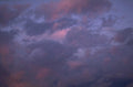 sunset clouds purple 1980s 1990s A4 Photo Print