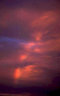 sunset clouds sky 1 1980s 1990s A4 Photo Print 44