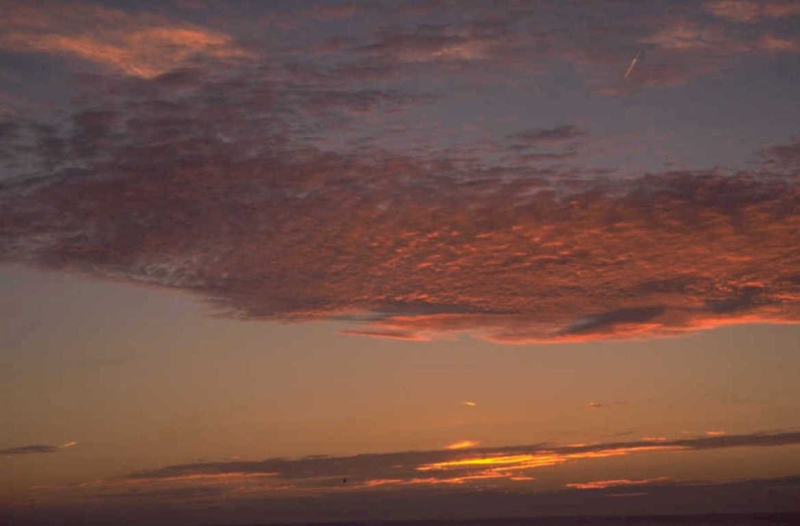 sunset clouds sky 1 1980s 1990s A4 Photo Print 45