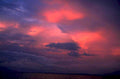 sunset clouds superior 1980s 1990s A4 Photo Print