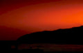 sunset coast silhouetted 4 Vintage A4 Photo Print