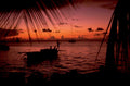sunset dhow zanzibar 1980s 1990s A4 Photo Print