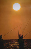 sunset fishing silhouette GIGA 2