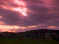 sunset hills sky1980s 1990s A4 Photo Print