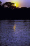 sunset lake reflection 1 A4 Photo Print