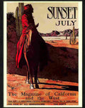 sunset magazine western july 1904 Advert A4 Photo Print