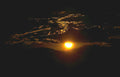 sunset mountains clouds 1 Vintage A4 Photo Print