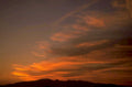 sunset mountains desert 1980s 1990s A4 Photo Print