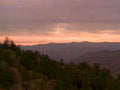 sunset mountains forest1980s 1990s A4 Photo Print