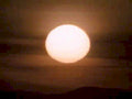 sunset mountains sky 51980s 1990s A4 Photo Print