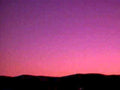 sunset mountains sky 81980s 1990s A4 Photo Print