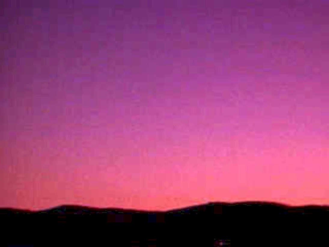 sunset mountains sky 81980s 1990s A4 Photo Print
