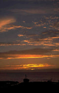 sunset ocean clouds 1 1980s 1990s A4 Photo Print 42