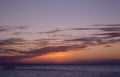 sunset ocean clouds 1 Vintage A4 Photo Print