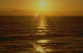 sunset ocean glow 2 Vintage A4 Photo Print
