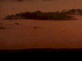 sunset ocean hills1980s 1990s A4 Photo Print