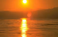 sunset ocean mountains 3 Vintage A4 Photo Print
