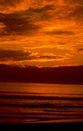 sunset ocean sky 2 1980s 1990s A4 Photo Print 42