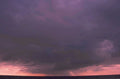 sunset ocean storm 1980s 1990s A4 Photo Print