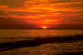 sunset ocean waves 1 1980s 1990s A4 Photo Print 42