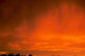 sunset orange clouds 1980s 1990s A4 Photo Print 42