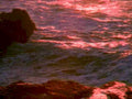 sunset red rocks1980s 1990s A4 Photo Print