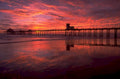 sunset red sky 1 1980s 1990s A4 Photo Print 42