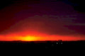 sunset red sky 1 1980s 1990s A4 Photo Print