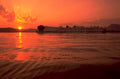 sunset reflection agra 1980s 1990s A4 Photo Print