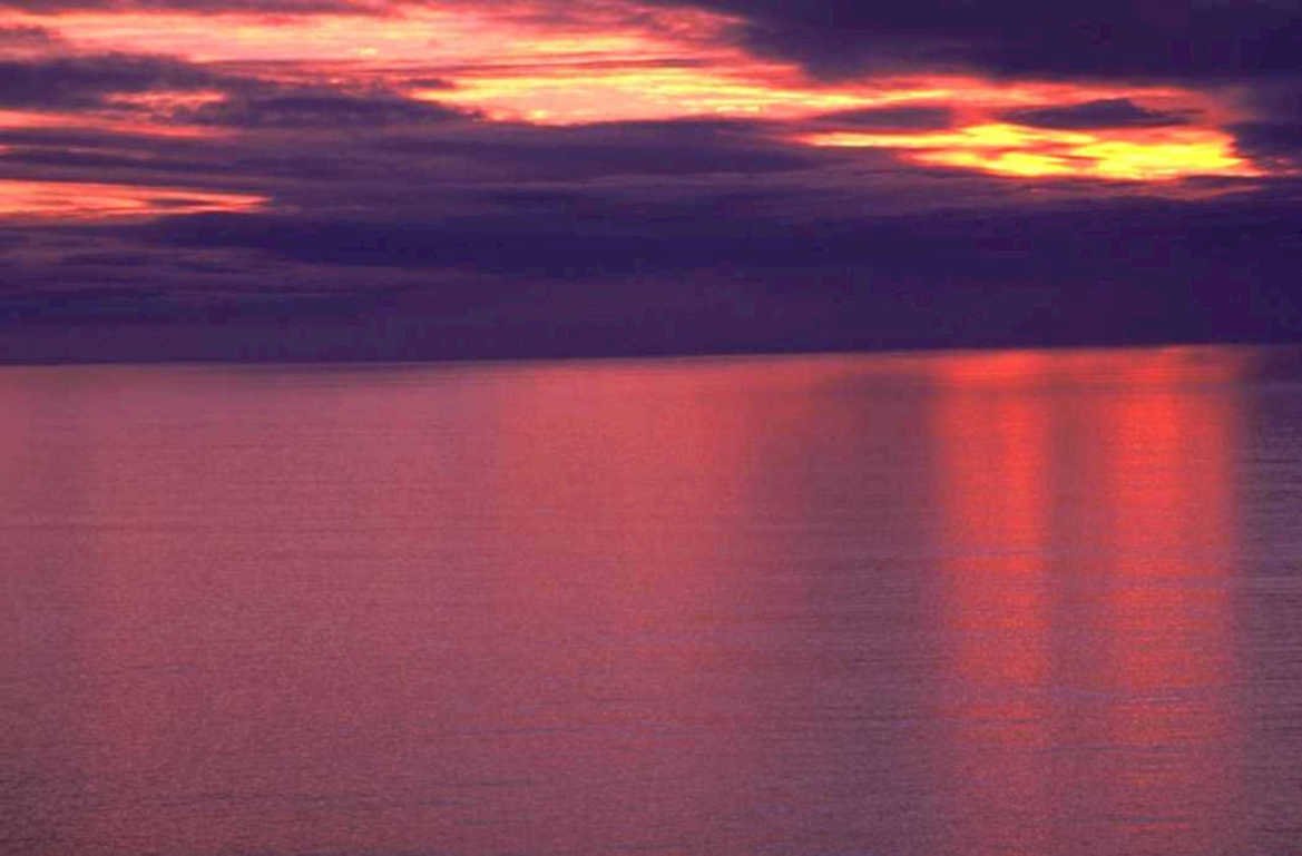 sunset reflection lake 1 1980s 1990s A4 Photo Print 42