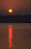 sunset reflection lake 1980s 1990s A4 Photo Print 42