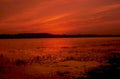 sunset reflection lake 3 1980s 1990s A4 Photo Print
