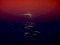 sunset reflection ocean 21980s 1990s A4 Photo Print