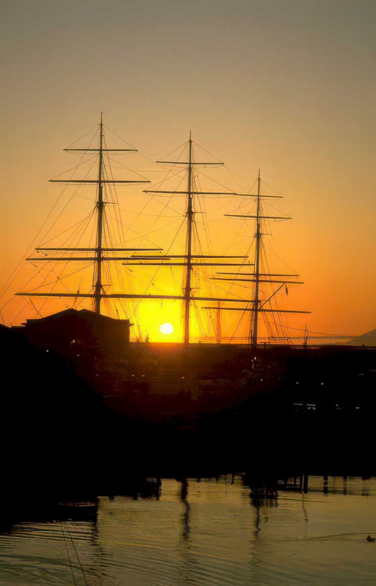 sunset sailboat silhouette GIGA 2