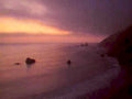 sunset seascape rocks1980s 1990s A4 Photo Print