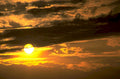 sunset sky clouds 1 1980s 1990s A4 Photo Print