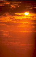 sunset sky clouds 2 1980s 1990s A4 Photo Print 43
