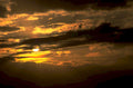 sunset sky clouds 2 1980s 1990s A4 Photo Print 44